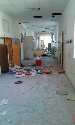 Scuola "Livio Tempesta" di Catania vandalizzata