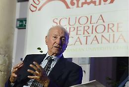 Catania, la lezione di Piero Angela