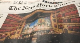 Teatro Massimo di Palermo simbolo antimafia per New York Times che gli dedica prima pagina