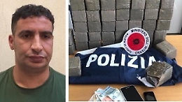 Siracusa, nel trolley venti chili di hashish: arrestato