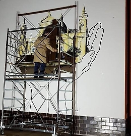 Vandalismo? No,  Arte. A Montevago nasce "Cabine d'Arte"