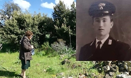 Amori d'altri tempi, l'omaggio di Basilia al fidanzato carabiniere ucciso 56 anni fa