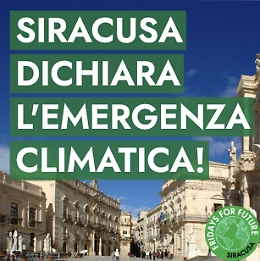 Emergenza climatica: Siracusa aderisce alla  “Dichiarazione di Milano"