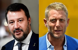 Migranti, Salvini, risponde a Lapo Elkann: «Da lui parole... stupefacenti»