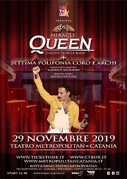 Miracle Queen, le cover di Gaetano Vicari  con la settima polifonia cori ed archi