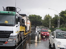 Prime piogge e lavori in corso: traffico in tilt a Catania