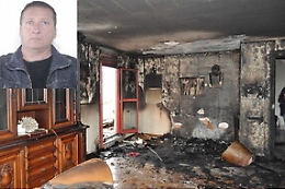 Adrano, non paga l'affitto e lo sfrattano e lui d&agrave; fuoco alla padrona di casa