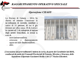 Operazione Ros "Chaos": foto arrestati e gruppi mafiosi di appartenenza