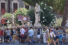 Il Ferragosto dei turisti a Catania
