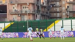 Calcio Serie C, la Sicula  Leonzio ritrova la vittoria: un gol di D'Angelo stende la Virtus Francavilla