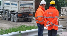 Viadotti, pila inclinata al Petraro
Controlli costanti per eventuali spostamenti