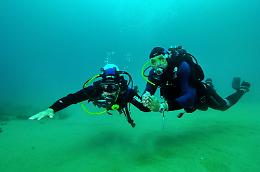Giù in fondo al mare, anche se cieco, per Stefano non ci sono barriere