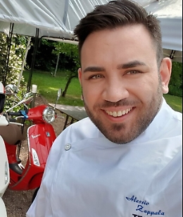 Alessio "ambasciatore" del gusto in Lussemburgo dove sua caponata è di rigore