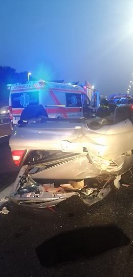 S. A. li Battiati, pauroso incidente stradale 
ferito in codice rosso e traffico in  tilt