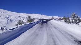 Etna Nord, transito con catene