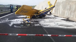 Ultraleggero precipita lungo la Statale 640, morto il pilota