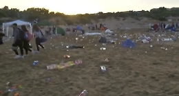 Sulla coste agrigentine solita devastazione degli incivili del Ferragosto