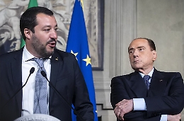 Salvini avverte Berlusconi: «Se voti Cottarelli addio alleanza»