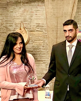 Sabah Benziadi ambasciatrice degli Emirati Arabi