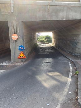 Catania, Via Cerza: strada estremamente pericolosa per i due ruote