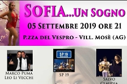 Una notte all'insegna di Sofia Tedesco