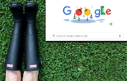 Google celebra gli stivali da pioggia con un doodle: in Sicilia oggi potrebbero servire, poi torna il sole