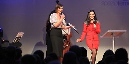 Desirè Capalbo alla serata di gala della Fortitudo Basket Agrigento