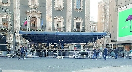 A Catania è già Capodanno: al via il primo dei due concerti