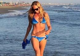 Prove d'estate per Federica Panicucci, innamorata a Formentera