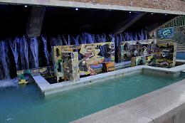 Catania, illuminate tre fontane nonostante il sabotaggio