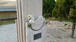 Mafia, danneggiata la stele in memoria del giudice Livatino