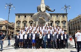 Serie C, il Calcio Catania in municipio. Bianco: «Senza penalità può essere l'anno giusto»