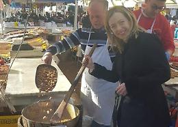 La Meloni: &laquo;Io diversa da Salvini
e il reddito &egrave; un ricatto ai siciliani&raquo;