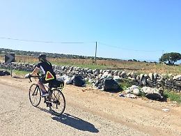 Le foto del "Munnizza tour" fra Catania Siracusa e Ragusa