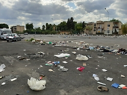 Catania: miseria e sporcizia tutti i weekend a San Giuseppe La Rena