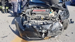 Contrada Fondacazzo: incidente tra due mezzi, conducenti feriti