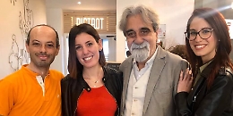 Tra lo stupore di tutti, il maestro Beppe Vessicchio oggi al Don Chisciotte