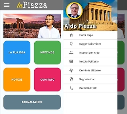 App....in Piazza per il candidato sindaco