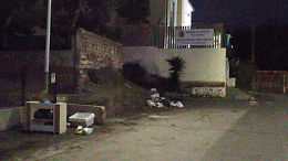 Catania: discarica abusiva vicino la scuola materna