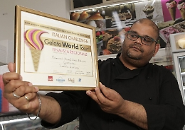 Beppe, il gelataio migliore d’Italia è un mauriziano “marca liotru”