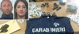 Catania, armi e droga in scala condominiale: si aprono indagini