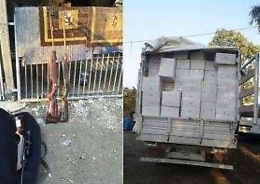 Catania, scoperto deposito di merce e mezzi rubati