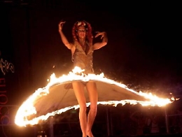 Grande successo di critica e di pubblico per il Teatro del fuoco del progetto I-Art