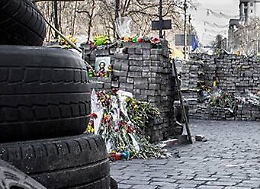 Barricate, i volti della rivoluzione di Kiev negli scatti di Emanuele Musarra