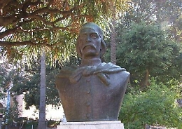 Palermo, ritrovato il busto di Tukory che era sparito dalla Villa Garibaldi