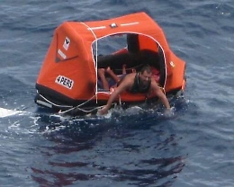 Salvato il velista Matteo Miceli