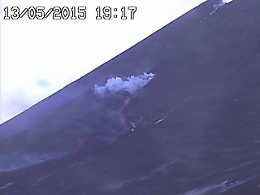 Etna,attività da nuovo cratere di sud est