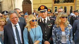 Palermo ricorda il generale Dalla Chiesa, deposte corone fiori in luogo eccidio, presenti i figli