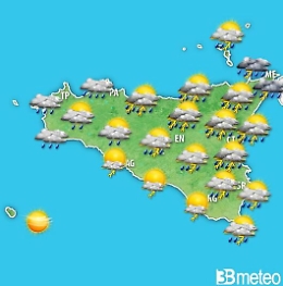 Meteo, anticipo d'autunno in Sicilia: arriva il ciclone Morgana