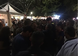 Il ministro Roberta Pinotti alla Festa dell'Unità a Catania